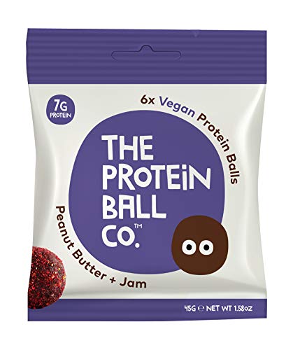 Protein Ball Co Peanut Butter + Jam 45g (Pack of 10)