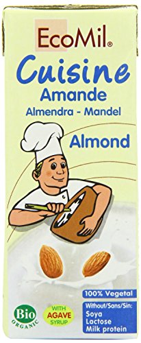 Ecomil Organic Cuisine Chef Almond Cream 200ml (Pack of 4)
