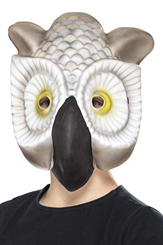 Smiffys 46973 Owl Mask (One Size)