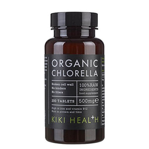 Organic Chlorella Tablets - 500mg Pack of 200 Tablets