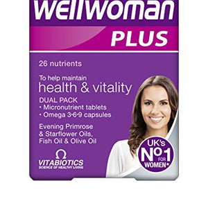 Vitabiotics Wellwoman Plus Omega 3?6?9 - 56 Tablets/Capsules