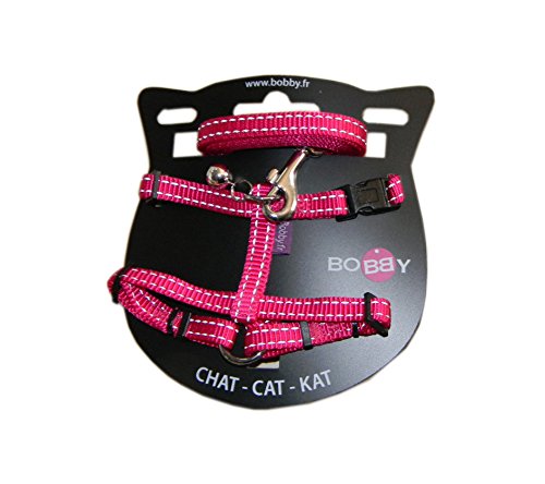 Harness+ Leash Cat Safe Fuchsia 10