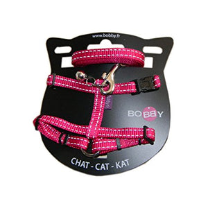 Harness+ Leash Cat Safe Fuchsia 10
