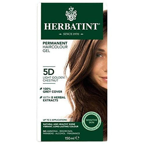 Herbatint LightGold Chestnut Hair Col 5D 150ml X 2 (Pack of 2)