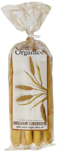 Organico Sesame Organic  Grissini 120 g (Pack of 8)