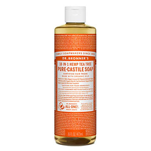 Dr. Bronner's Organic Tea Tree Pure-Castile Liquid Soap