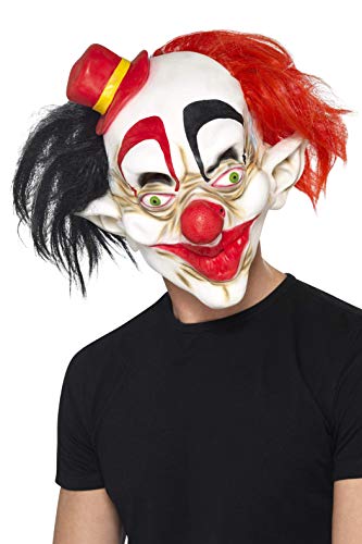 Smiffys 44744 Creepy Clown Mask (One Size)