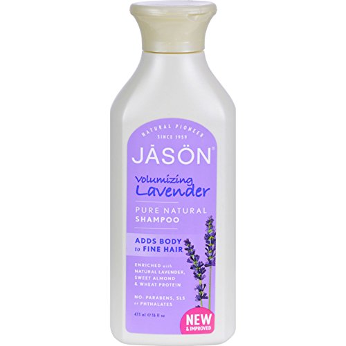 Pack of 1 x Jason Pure Natural Volumizing Shampoo Lavender - 16 fl oz