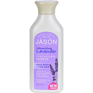 Pack of 1 x Jason Pure Natural Volumizing Shampoo Lavender - 16 fl oz