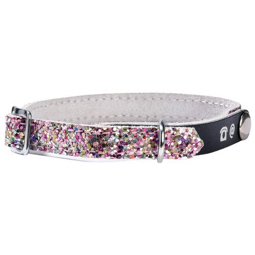 Cat Collar Porte Adresse Party Pink