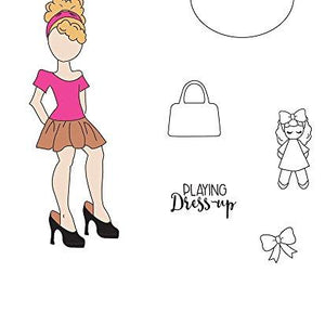 Prima Marketing Julie Nutting-Cling Stamps Emmy-Lou