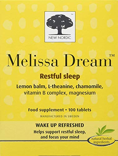 New Nordic Melissa Dream (Prev. Melissa) 100tabs (3 pack)