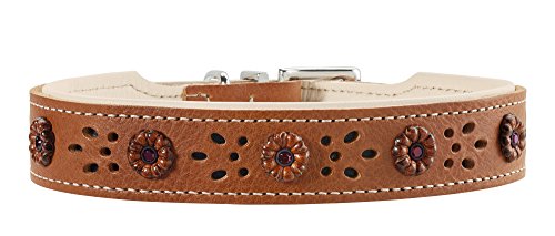 Collar Virginia Rose, 37 Rust/Tan, Leather | Hunter
