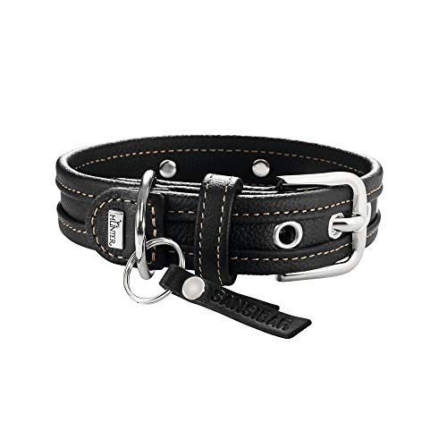 Collar Sansibar Special 45 Nickel Nappa Black | Hunter