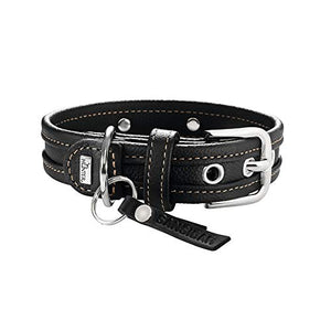 Collar Sansibar Special 45 Nickel Nappa Black | Hunter
