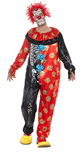 Smiffys 44936M Deluxe Day of The Dead Clown Costume (Medium)