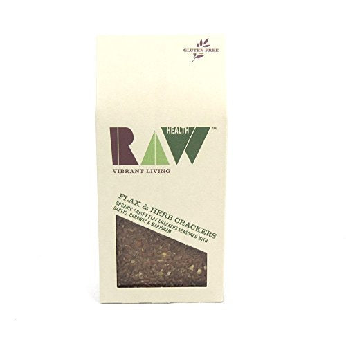 Raw Health Org Flax Garlic & Herb Cracker 90g