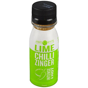 JAMES WHITE DRINKS Organic Lime & Chilli Zinger Shot 7cl (PACK OF 1)