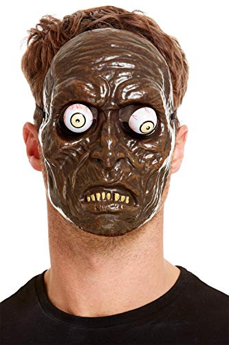 Smiffys 52159 Zombie Mask, Unisex Adult, Green