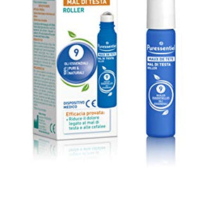 Puressentiel Headache Roller with 9 Essential Oils 5ml