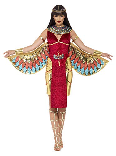 Smiffys 43734 Egyptian goddess costume - woman - Red - M (40-42 EU)