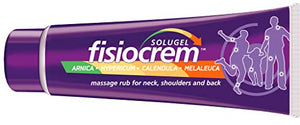 Fisiocrem Solugel - Massage rub for Neck, Shoulders and Back with Arnica 60 ml