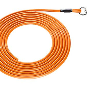 Round Tracking Leash Convenience, 8/500 Cm Neon Orange , Without Hand Strap | Hunter