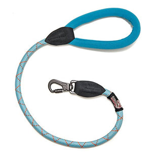 Long Paws Comfort Collection Rope Lead 75Cm / 30In Light Blue