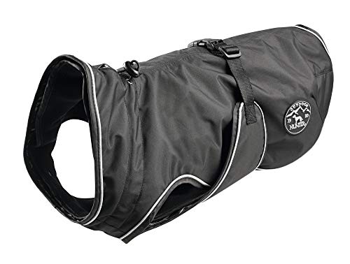 Dog Coat Uppsala, 55 Cm Black, Water Repellent, Reflective | Hunter
