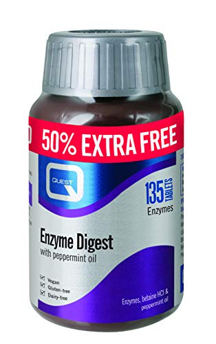 Quest Enzyme Digest Digestive Aid Tablets, 135-Count