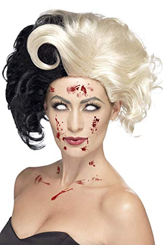 Smiffys 44264 Evil Madame Wig (One Size)