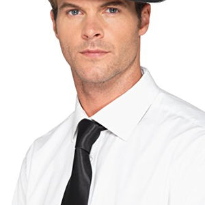 Smiffy's 49030 Men's Fedora Hat, Black, One Size