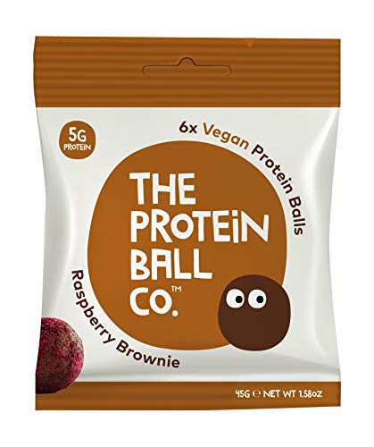 Protein Ball Co Raspberry Brownie 45g (Pack of 10)