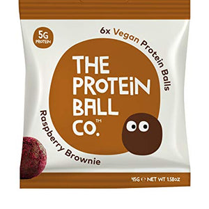 Protein Ball Co Raspberry Brownie 45g (Pack of 10)