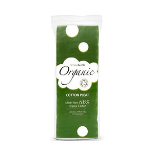 Simply Gentle Org Cotton Pleats 100pleats X 6 (Pack of 6)