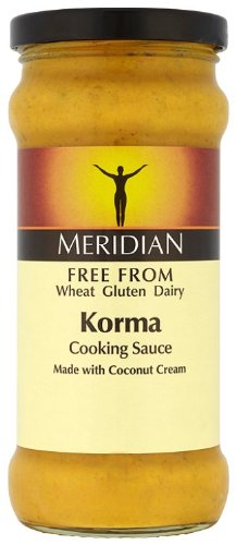 Meridian Free From Korma Cooking Sauce 350 g (Pack of 6)