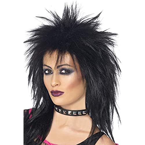 Smiffys Rock Diva Wig - Black