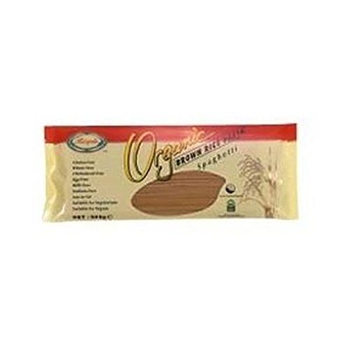 Rizopia Organic Brown Rice Spaghetti 500g x 5 (Pack of 5)