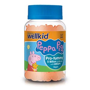 Wellkid Peppa Pig Pro-Tummy 30 Soft Jellies, 0.2 ml