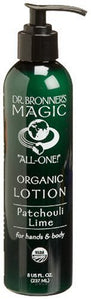 Dr. Bronner's Magic Soaps: Organic Patchouli Lime Lotion, 8 oz (2 pack)
