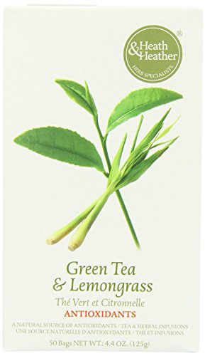 Heath & Heather - Green Tea & Lemongrass - 50 Bag(S)