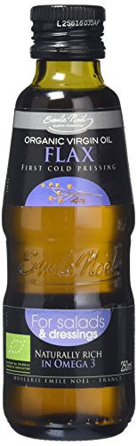Emile Noel Organic Virgin Flax Oil 250 ml (Pack of 2)