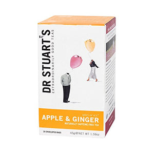 Dr Stuarts Apple & Ginger 20 Teabags (6 Pack)