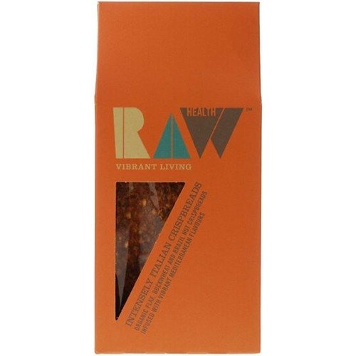 Raw Health Org Italian Crispbread 100g X 3 (Pack of 3)