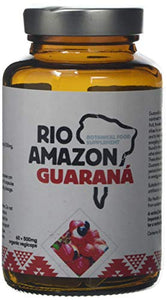 Rio Amazon 500mg GoGo Guarana - Pack of 60 Vegetable Capsules