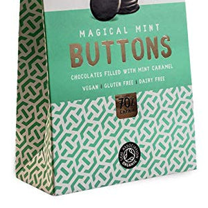 Enjoy! Mint Caramel Filled Chocolate Buttons 96g (Pack of 6)