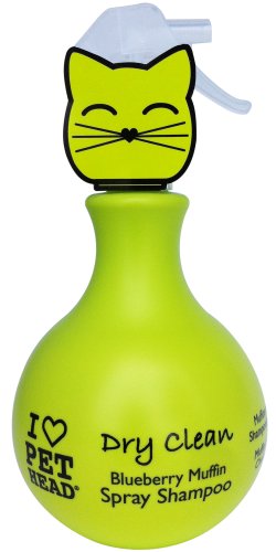 Pet Head Cat Dry Clean Spray 450Ml Blue/Muffin | Gorpets