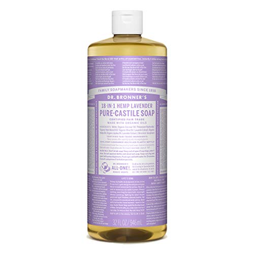 Dr Bronner's 946 ml Organic Lavender Castile Liquid Soap