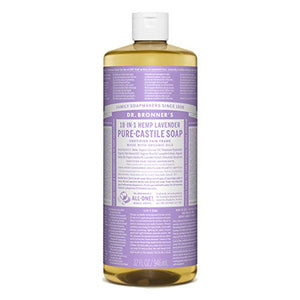 Dr Bronner's 946 ml Organic Lavender Castile Liquid Soap