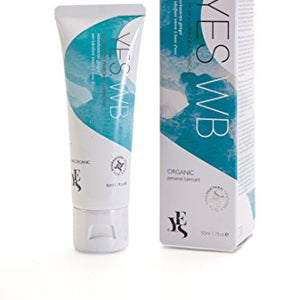YES WB organic water based natural personal lubricant, 50ml